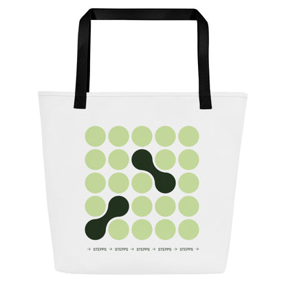 Stepps Large Tote Bag