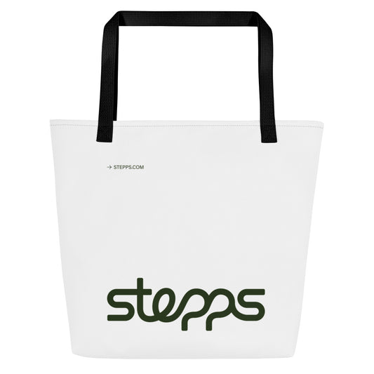 Stepps Large Tote Bag